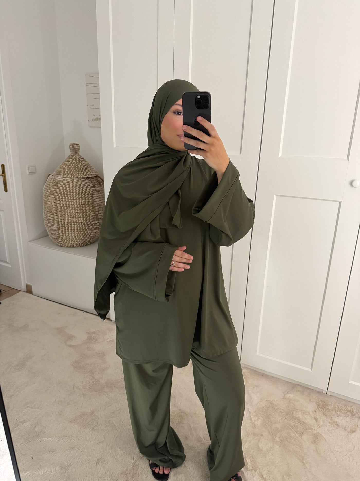 Burkini 3 pièces kaki